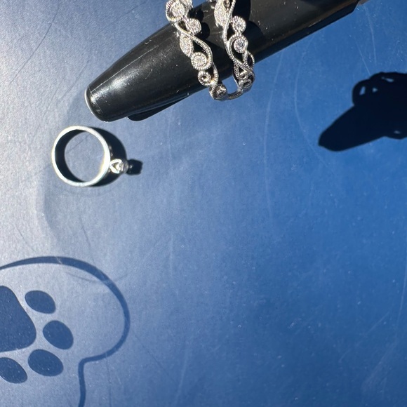 Wedding ring and double band - Picture 9 of 12